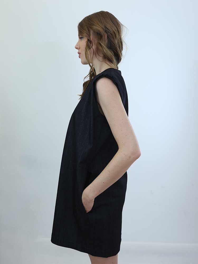 Tricot à Porter ABITO OVETTO CON SPALLINE IMBOTTITE