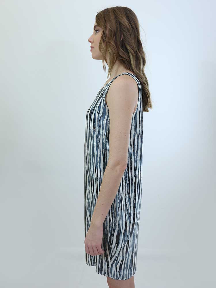 Tricot à Porter ABITO OVETTO FANTASIA SCOLLO CANOTTA