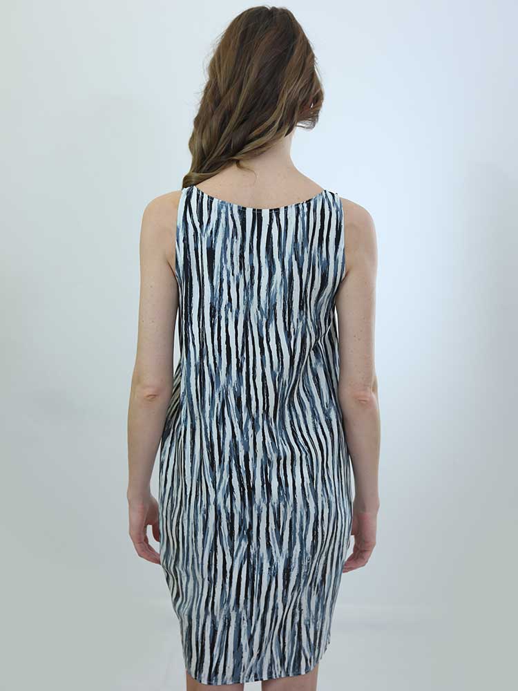 Tricot à Porter ABITO OVETTO FANTASIA SCOLLO CANOTTA