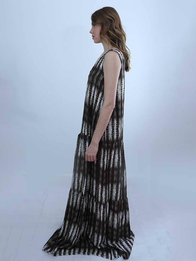 Tricot à Porter ABITO BALZE LUNGO SCOLLO CANOTTA