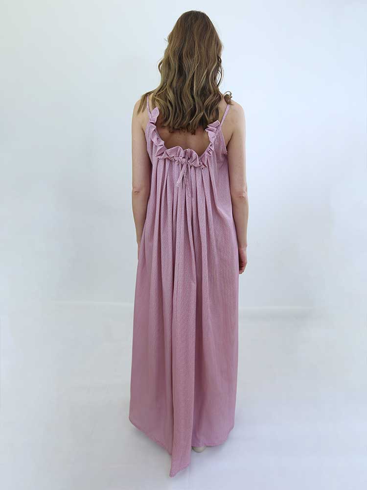 Tricot à Porter ABITO EXTRA LONG CON ROUGE