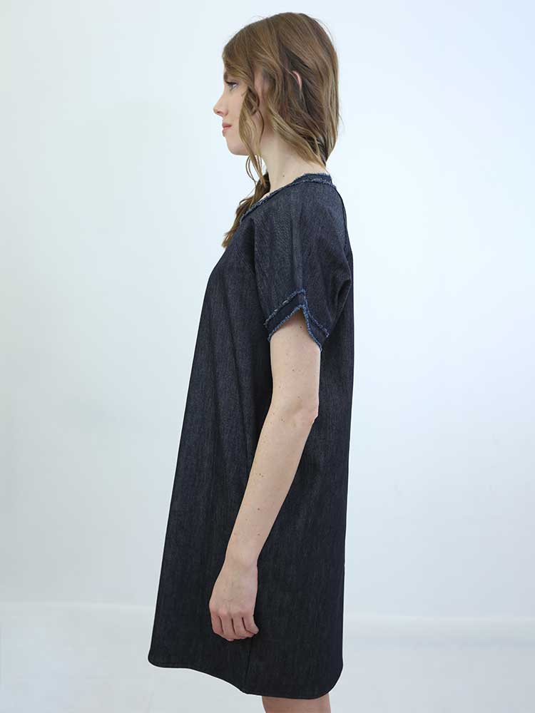 Tricot à Porter ABITO OVETTO CON TASCHE A FILO