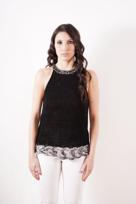 Tricot à Porter American squiggle