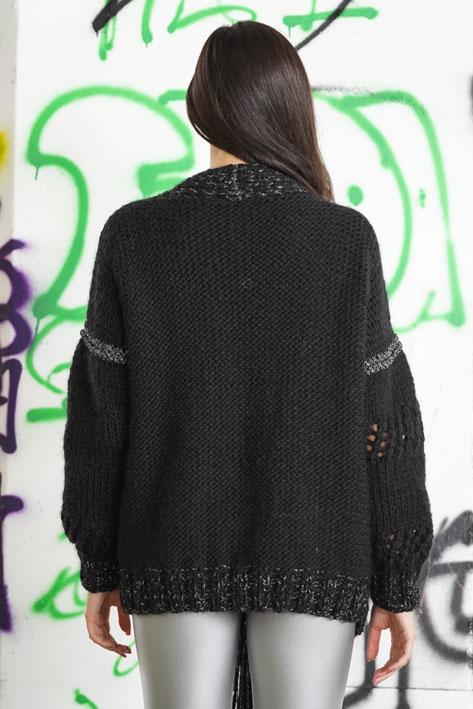 Tricot à Porter Asymmetrical Cardigan