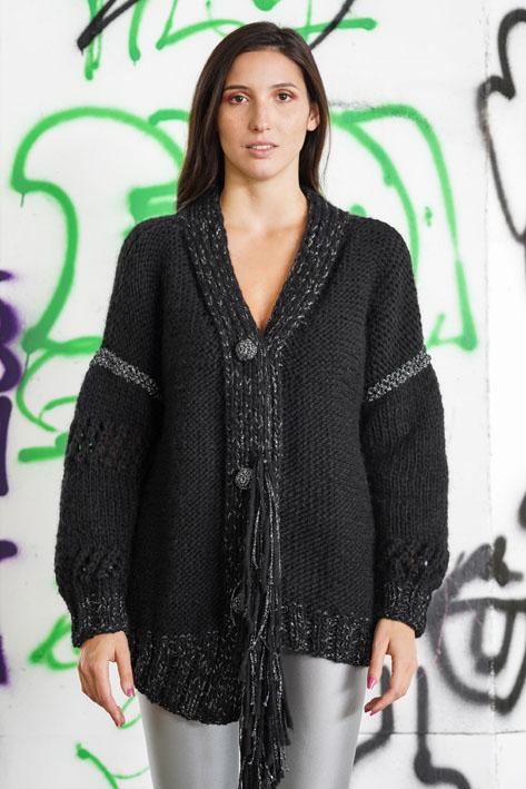 Tricot à Porter Asymmetrical cardigan
