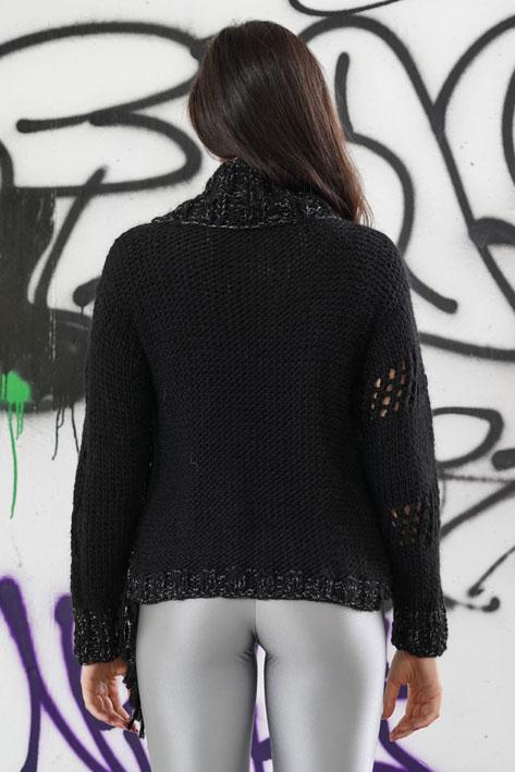 Tricot à Porter Asymmetrical Collar