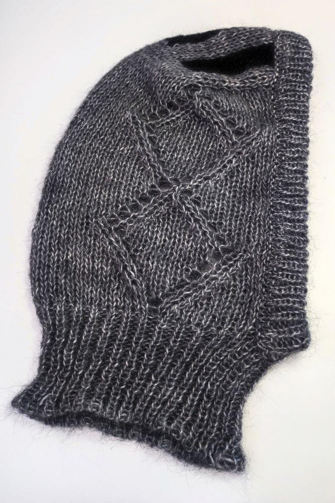 Tricot à Porter Balaclava Con Trafono A Rombi