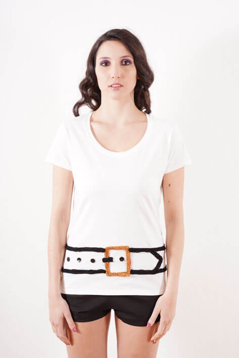 Tricot à Porter Belt t-shirt