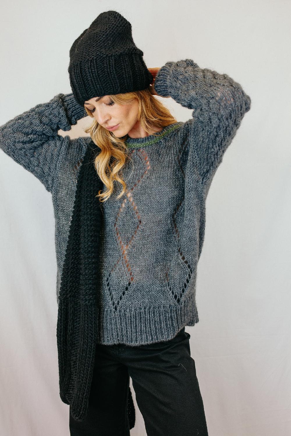 Tricot à Porter Berretto T.u. Coste Alte