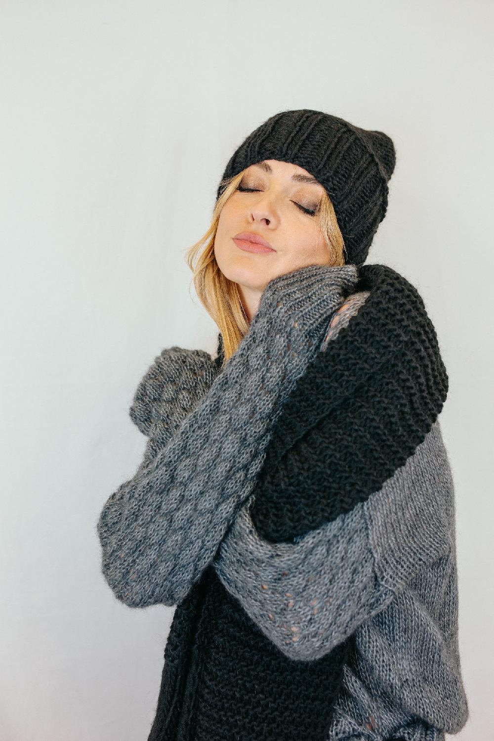 Tricot à Porter Berretto T.u. Coste Alte