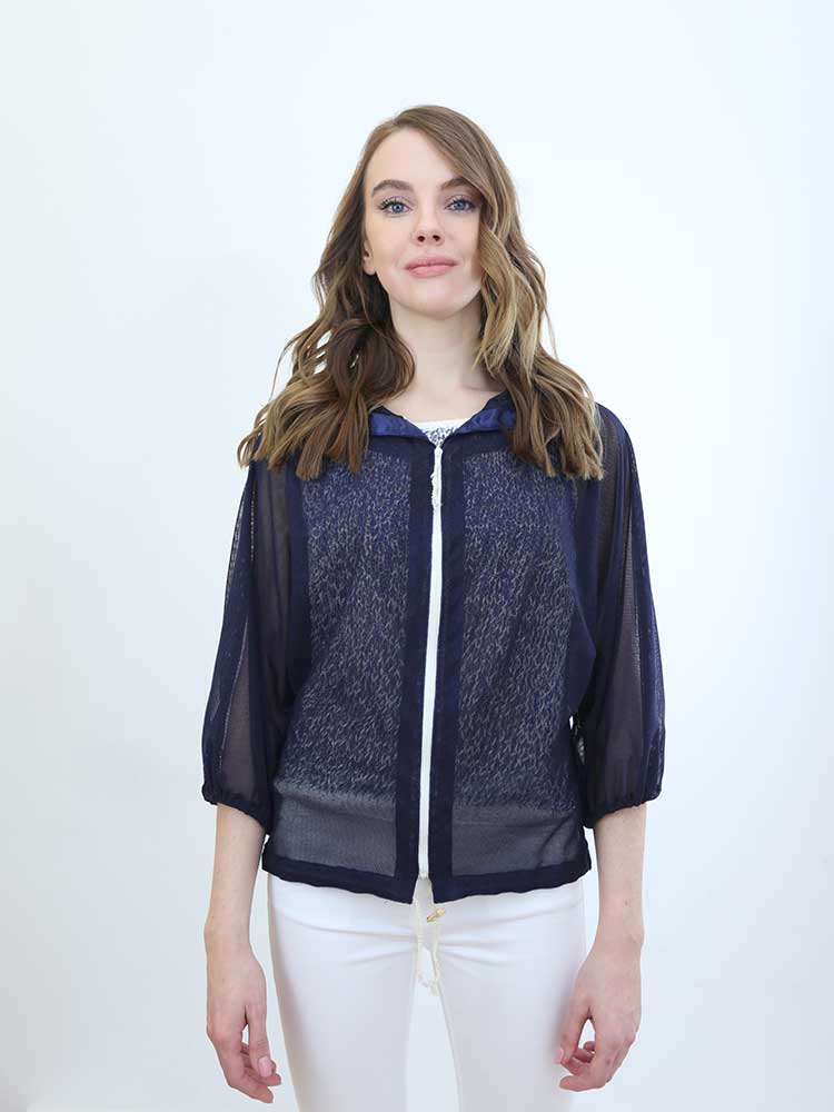 Tricot à Porter BOMBER IN RETE