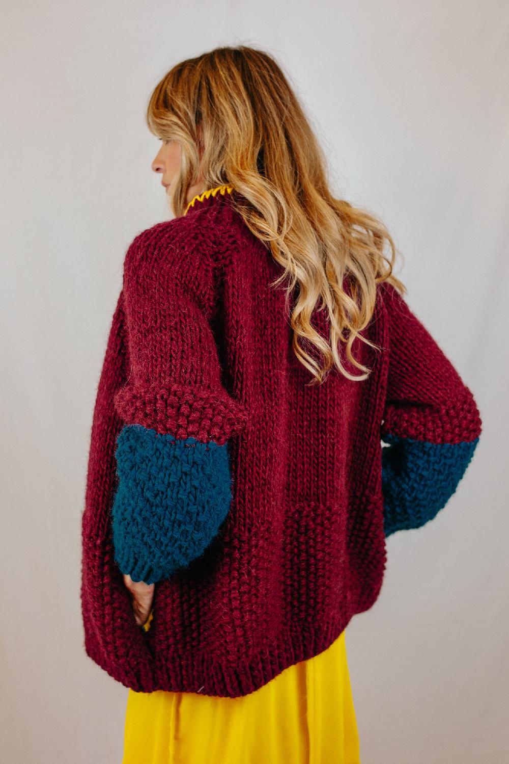 Tricot à Porter Bomber Manica Ragian