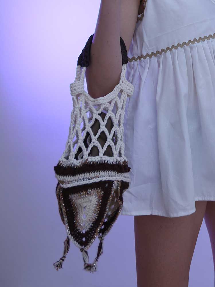 Tricot à Porter BORSA SECCHIELLO CROCHET
