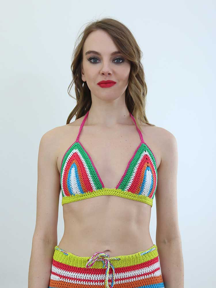 Tricot à Porter BRA CROCHET FODERATO