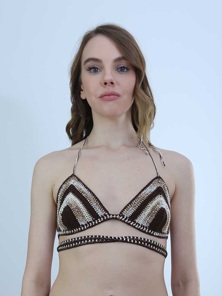 Tricot à Porter BRA TRIANGOLO CROCHET