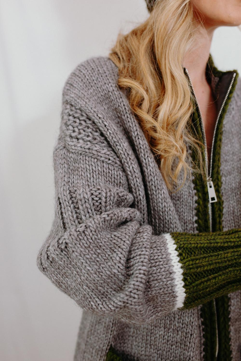 Tricot à Porter Cappotto Foderato Con Maniche