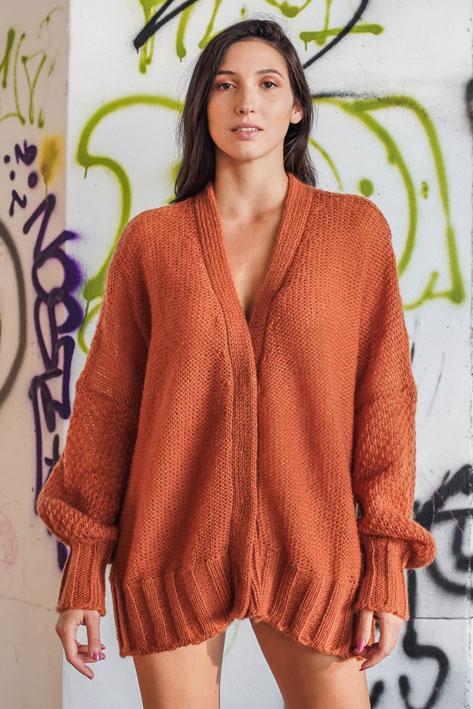 Tricot à Porter Cardigan in mohair