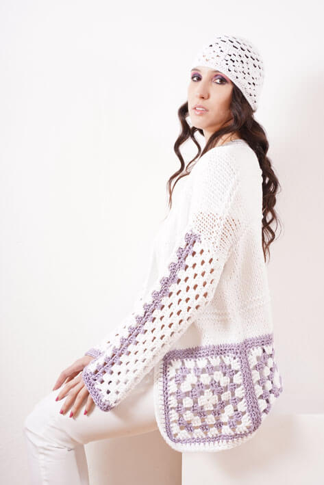 Tricot à Porter Cardigan Tile