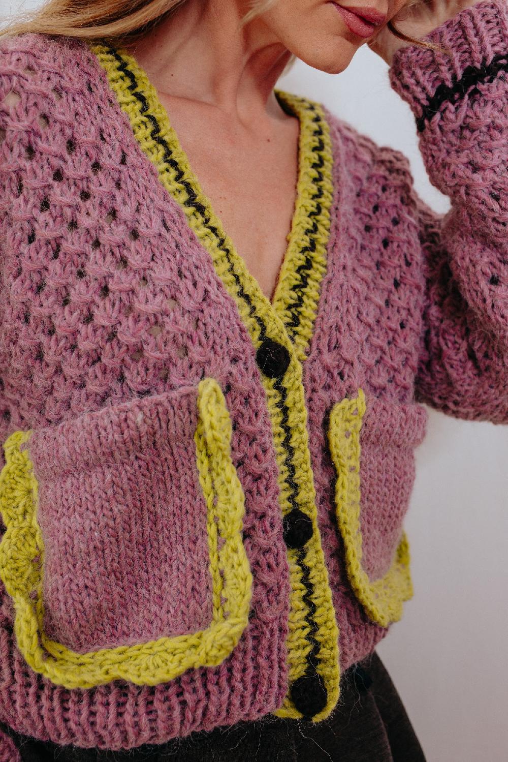 Tricot à Porter Cropped Cardigan