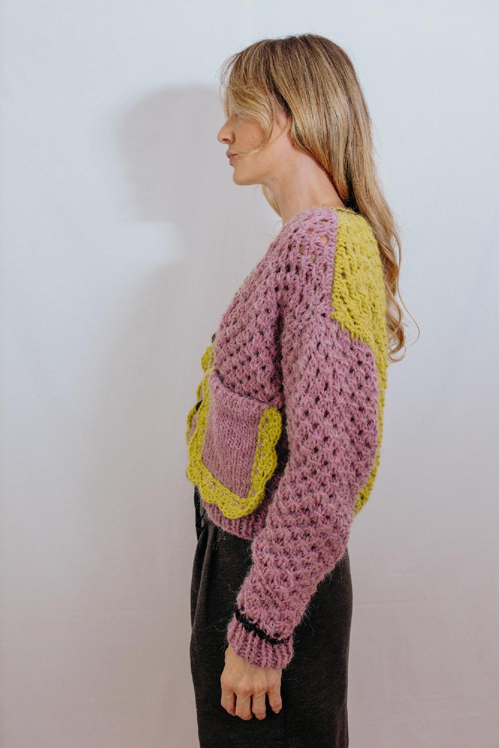 Tricot à Porter Cropped Cardigan