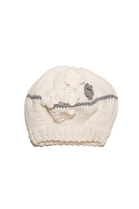 Tricot à Porter Flower beret