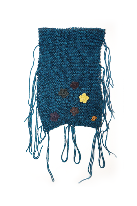 Tricot à Porter Flower Scarf