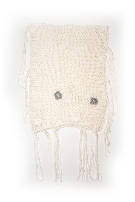 Tricot à Porter Flower scarf