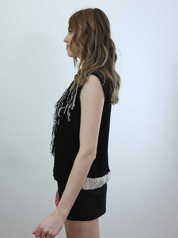 Tricot à Porter GILET FRANGIA DIAGONALE