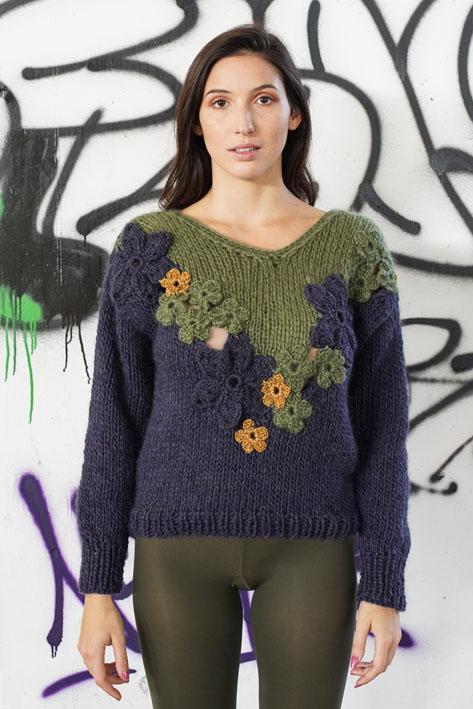 Tricot à Porter Hug flower