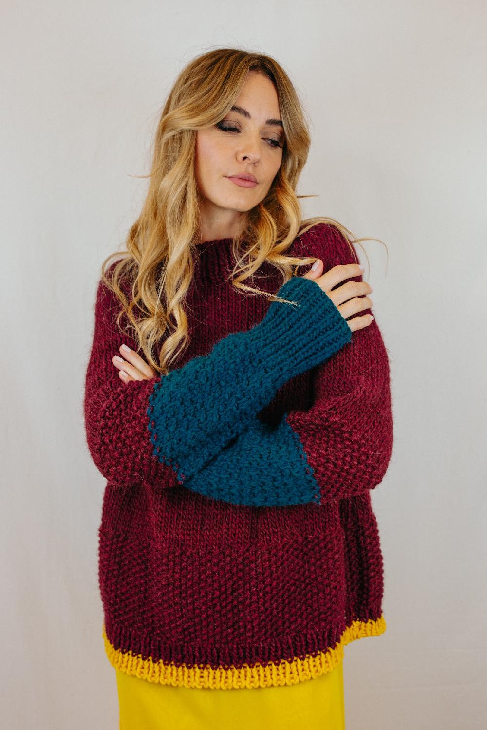 Tricot à Porter Lupetto long cube