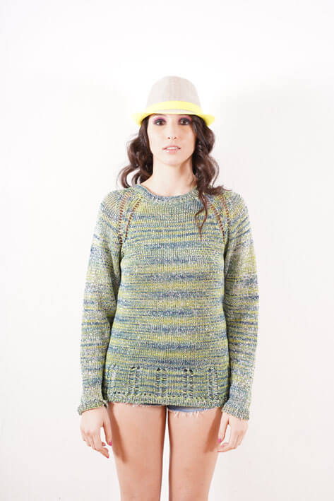 Tricot à Porter Lurex classic sweater