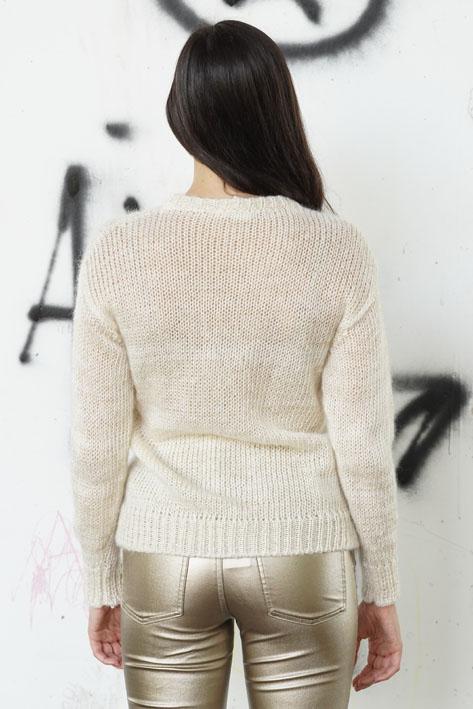 Tricot à Porter Lurex Melange