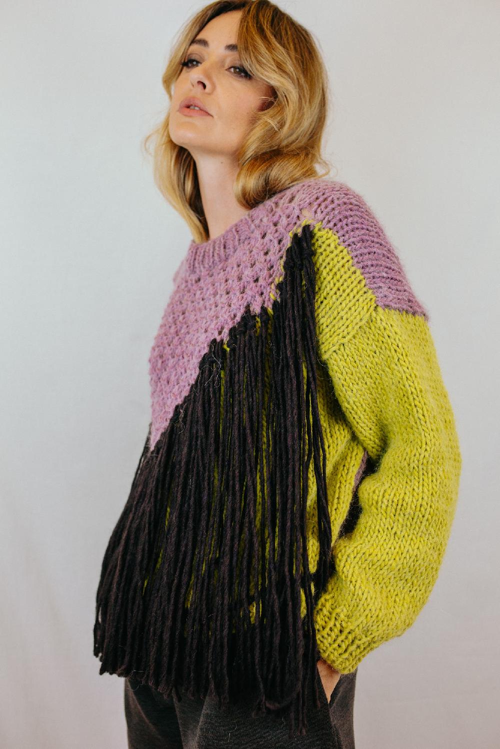 Tricot à Porter Maglia Con Traforato