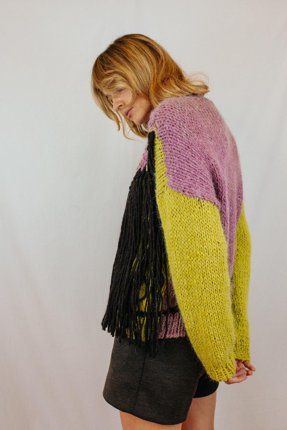 Tricot à Porter Maglia Con Traforato