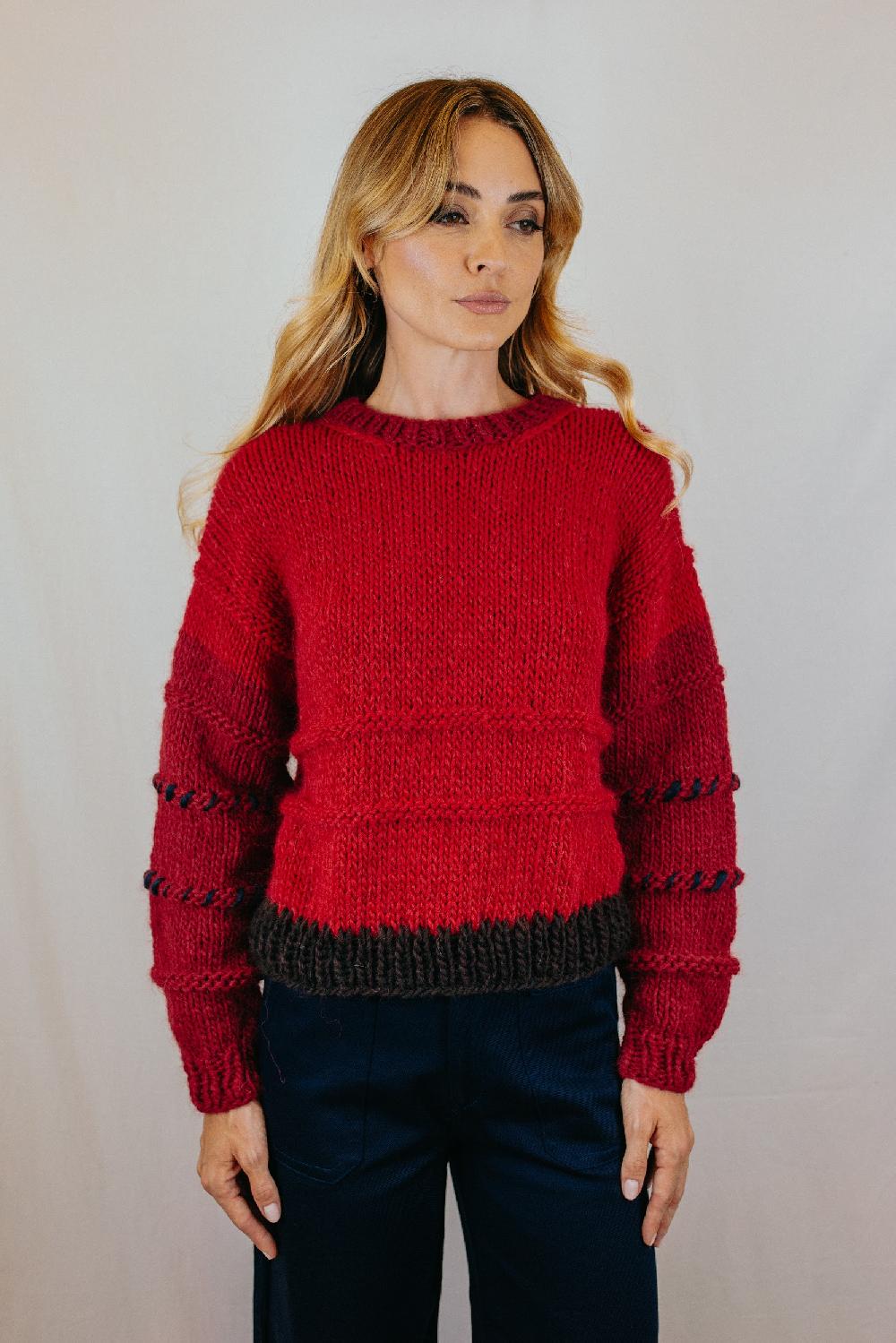 Tricot à Porter Maglia Cropped Girocollo