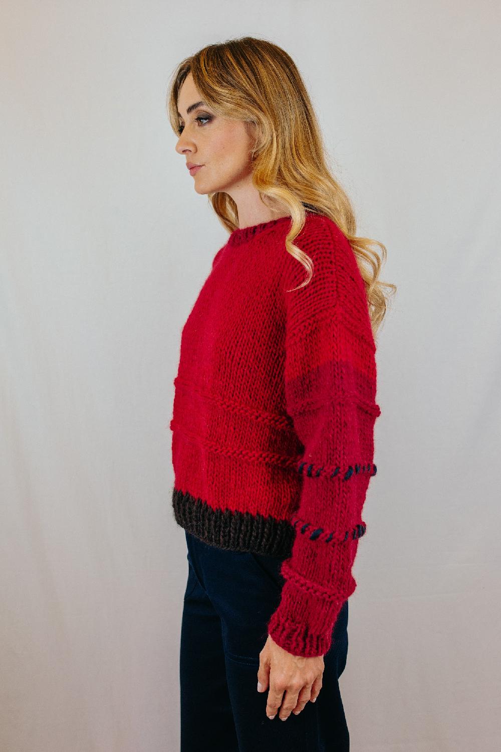 Tricot à Porter Maglia Cropped Girocollo