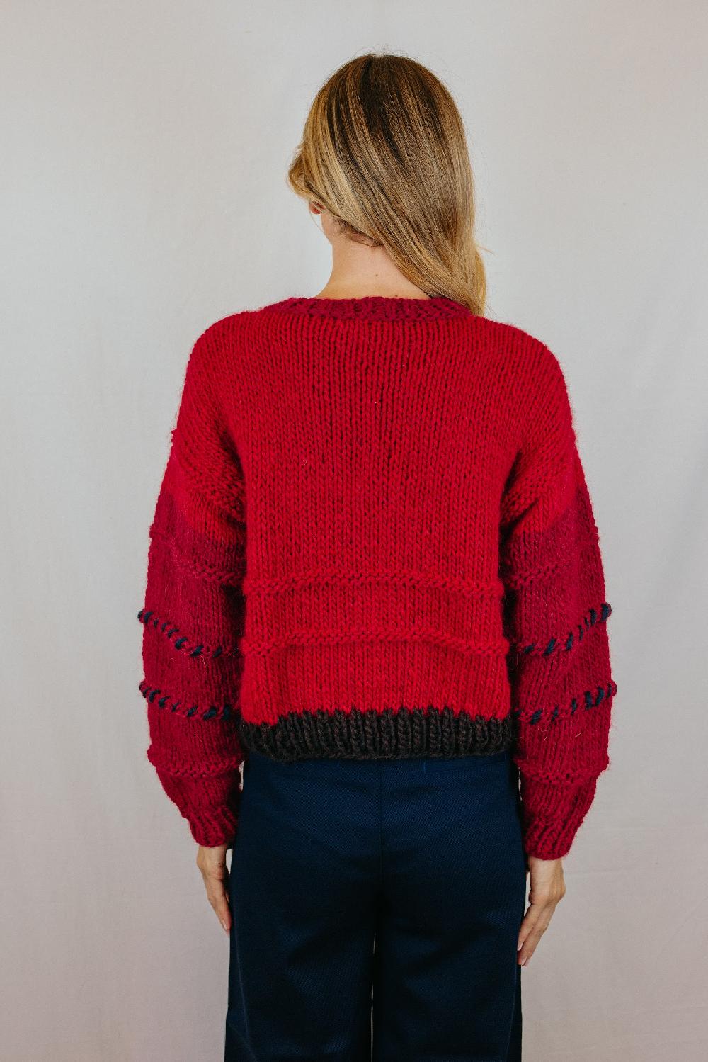 Tricot à Porter Maglia Cropped Girocollo