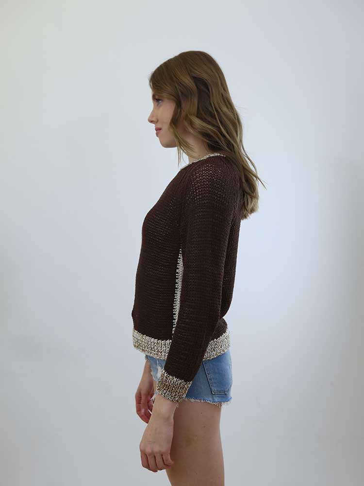 Tricot à Porter MAGLIA CUBETTO FINITURE CROCHET