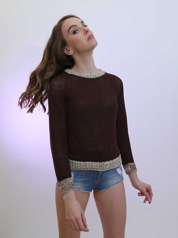 Tricot à Porter MAGLIA CUBETTO FINITURE CROCHET