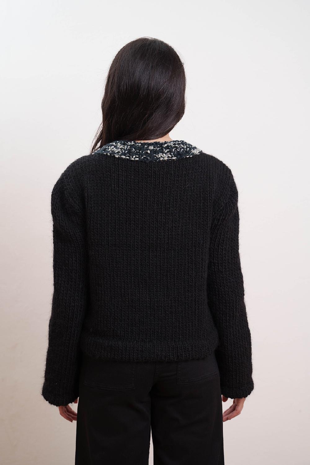 Tricot à Porter Maglia Giro Cube Tasche