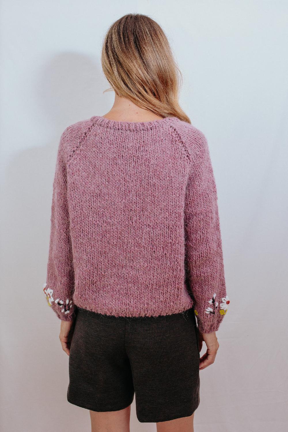 Tricot à Porter Maglia Raglan Scollo A V