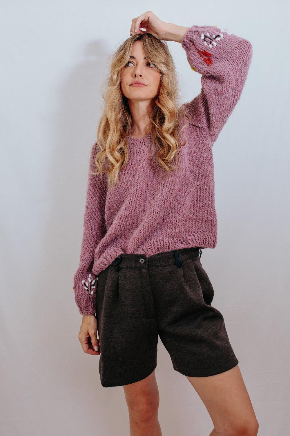 Tricot à Porter Maglia raglan scollo a V