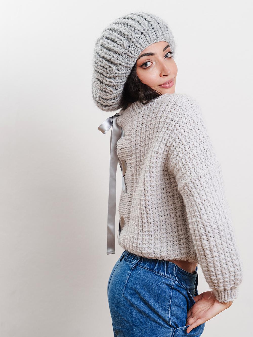 Tricot à Porter Maglia raso schiena