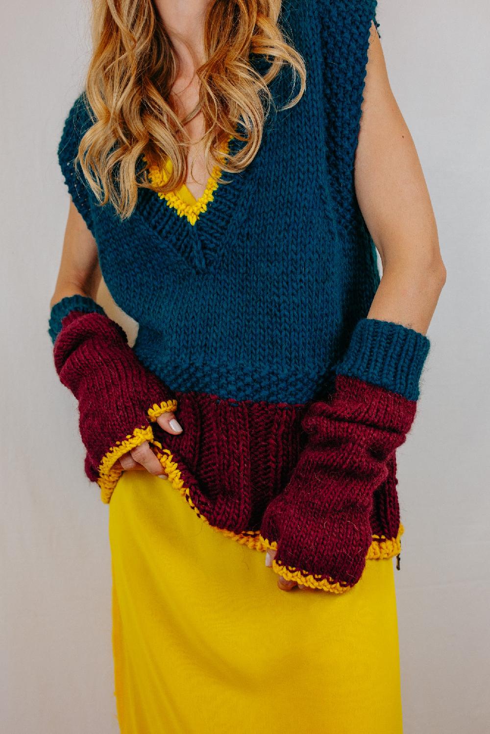 Tricot à Porter Manicotti lunghi 3 colori