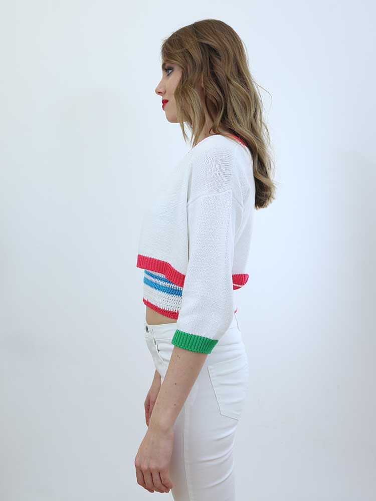 Tricot à Porter MINI CARDIGAN CROPPED