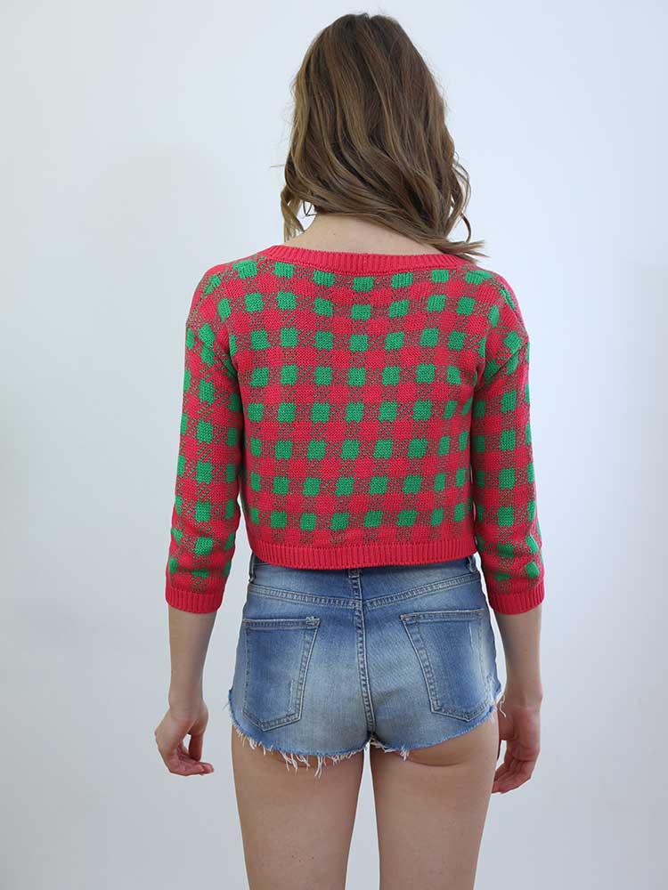 Tricot à Porter MINI CARDIGAN CROPPED