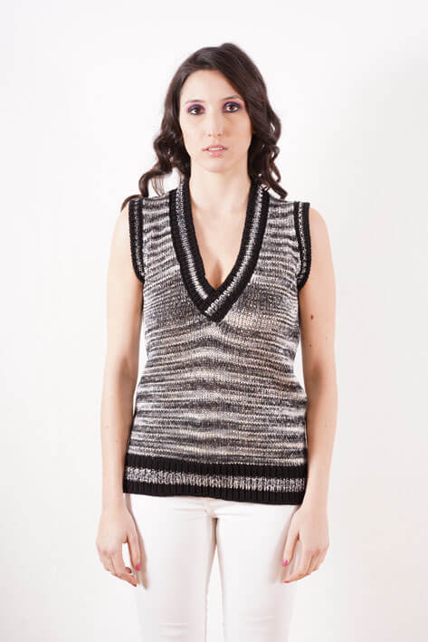 Tricot à Porter Mix up gilet