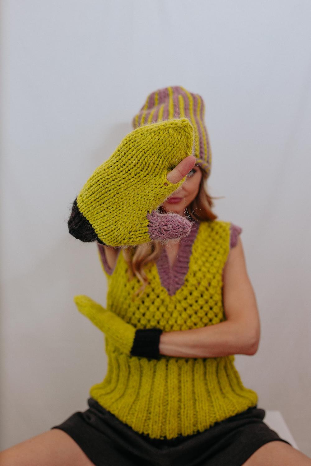 Tricot à Porter Moffole Con Foro