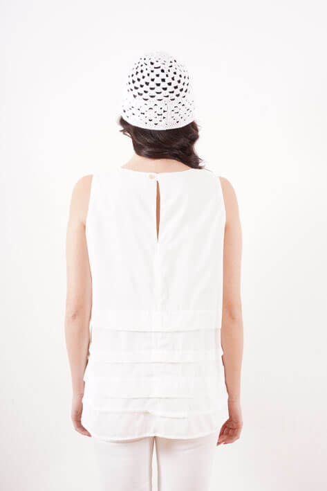 Tricot à Porter Pleated Shirt