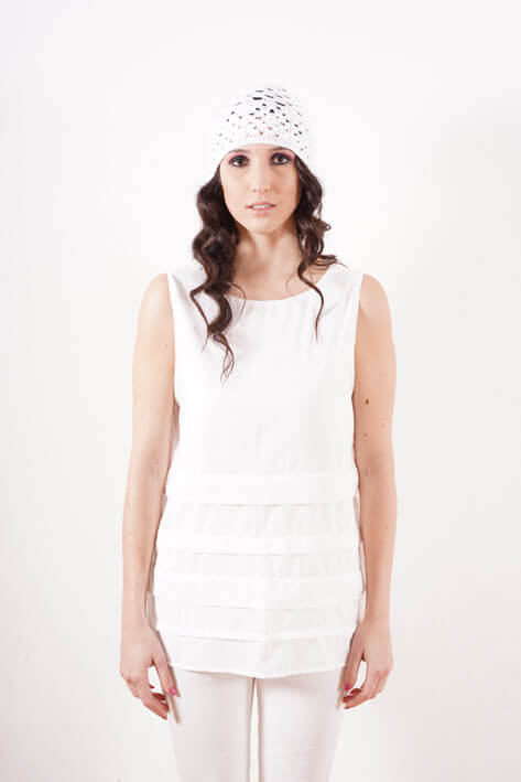 Tricot à Porter Pleated shirt